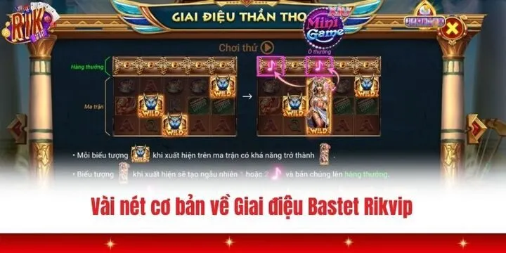 Giai điệu Bastet Rikvip mang đến không gian cược mới mẻ
